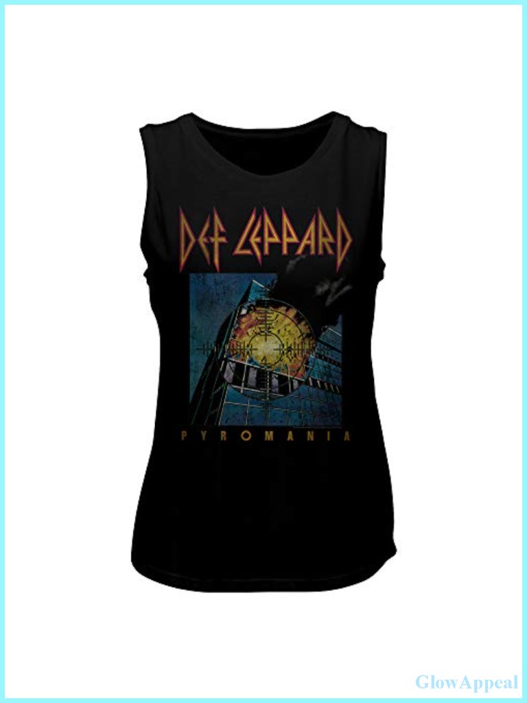 Def Leppard Pyromania Muscle Tank Top - Sleeveless Scoop Neck